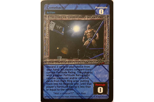 Comeback! - ERROR
