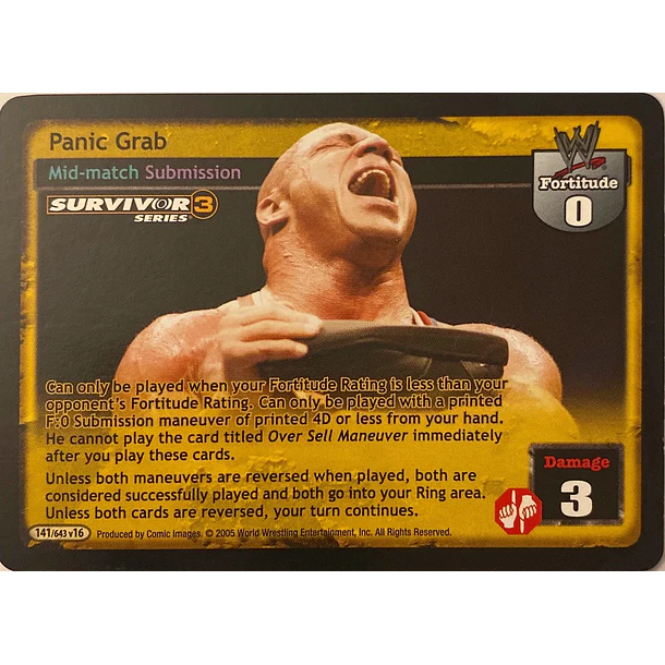 Panic Grab - SS3