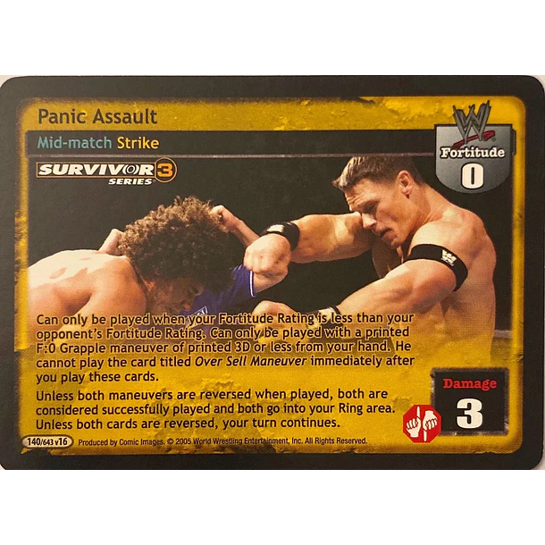 Panic Assault - SS3