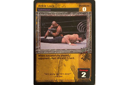 Ankle Lock - Premiere