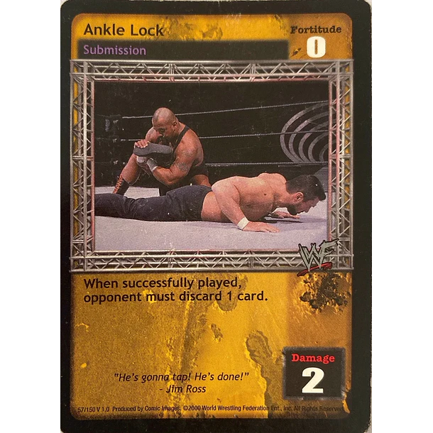Ankle Lock - Premiere