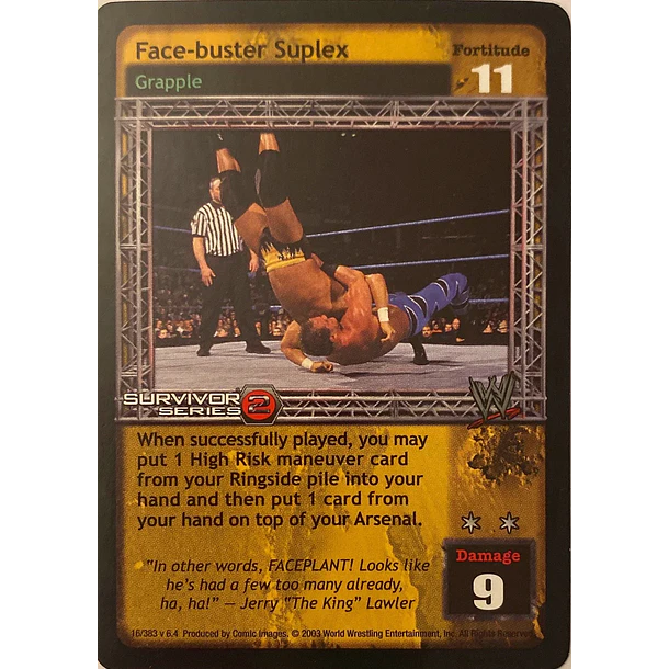 Face-buster Suplex - SS2