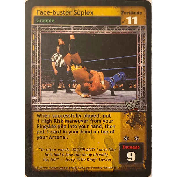 Face-buster Suplex - SummerSlam