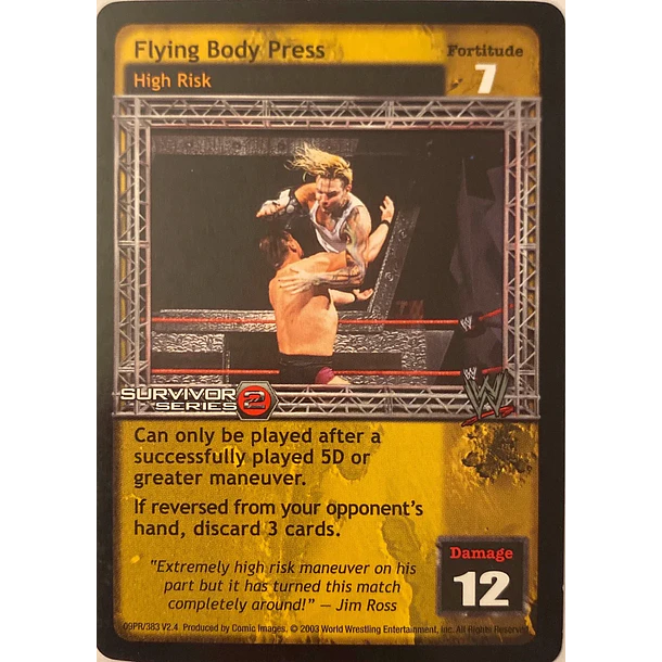 Flying Body Press - SS2 (PROMO) NM