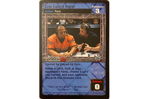 Cole Calls It Right! - SS2 LP