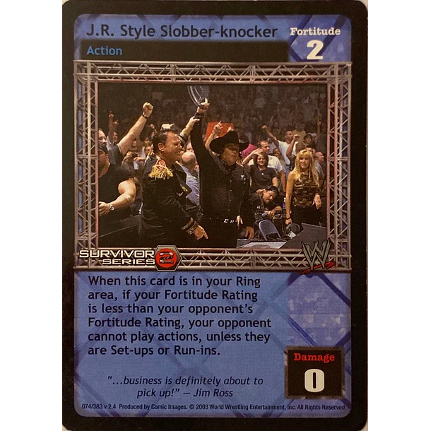 J.R. Style Slobber-knocker - SS2