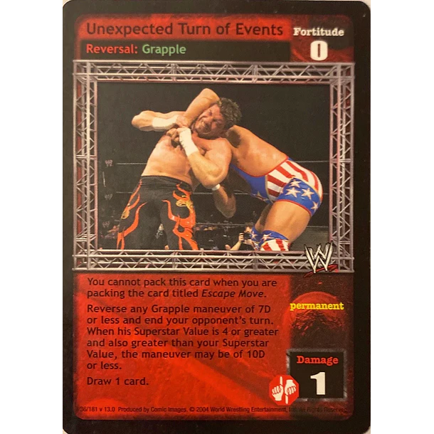 Unexpected Turn of Events - Vengeance