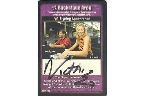 WWE Signing Appearance - Victoria B