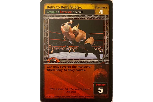 Belly to Belly Suplex - SS1