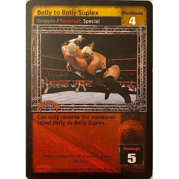 Belly to Belly Suplex - SS1