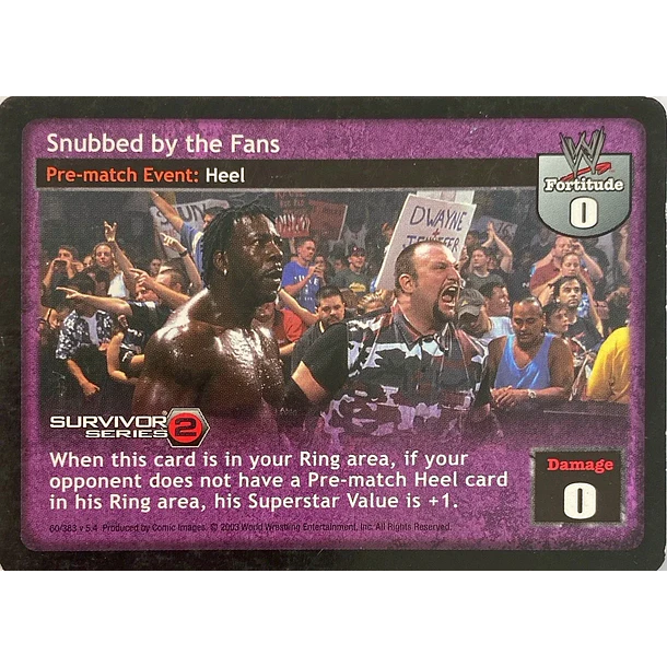 Snubbed by the Fans - SS2
