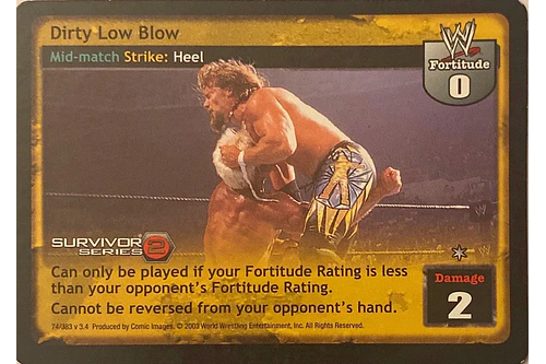 Dirty Low Blow - SS2