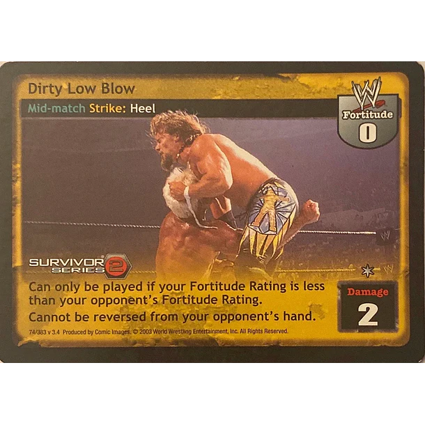 Dirty Low Blow - SS2