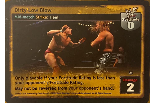Dirty Low Blow - Backlash