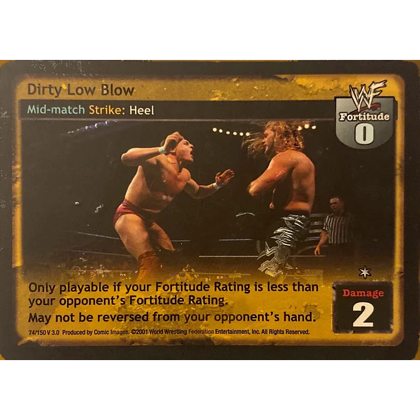 Dirty Low Blow - Backlash