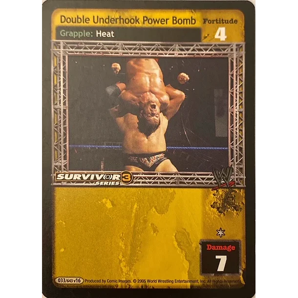 Double Underhook Power Bomb - SS3