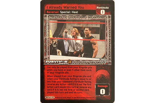 I Already Warned You - SS3