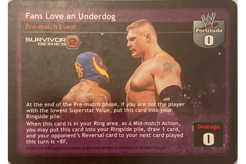 Fans Love an Underdog - SS2