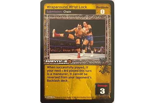 Wraparound Wrist Lock - SS3