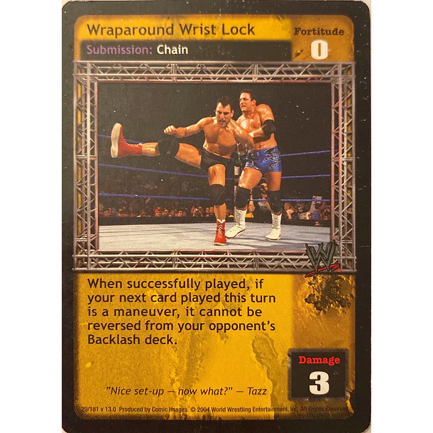Wraparound Wrist Lock - Vengeance