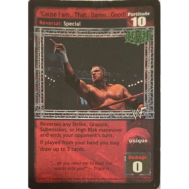 'Cause I am…That…Damn…Good! ﻿(PROMO) HP