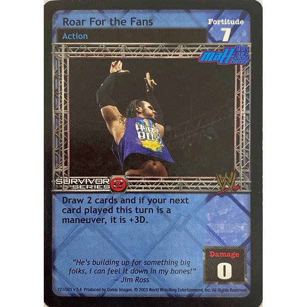 Roar for the Fans - SS2 LP