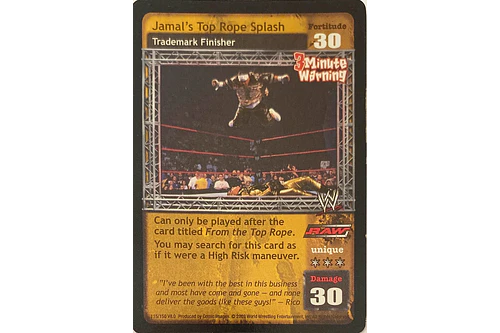 Jamal's Top Rope Splash LP