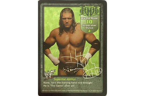 Triple H Superstar Card LP