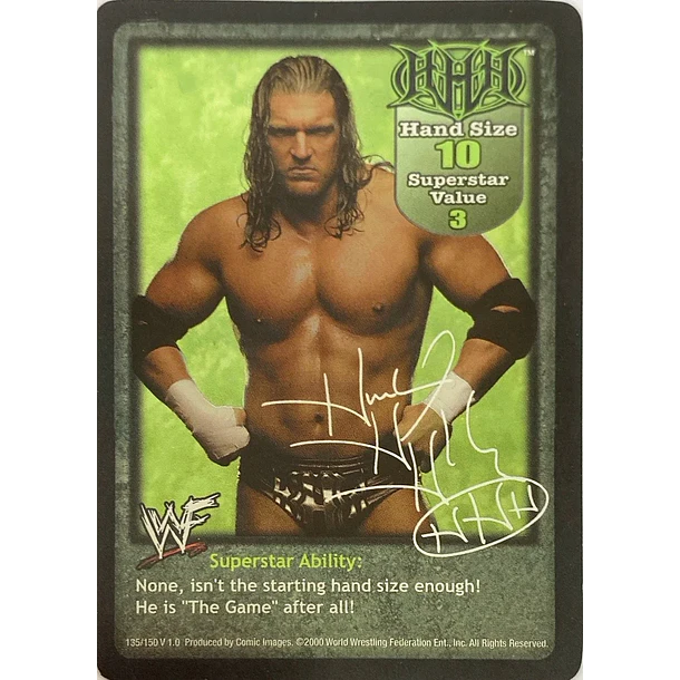 Triple H Superstar Card LP