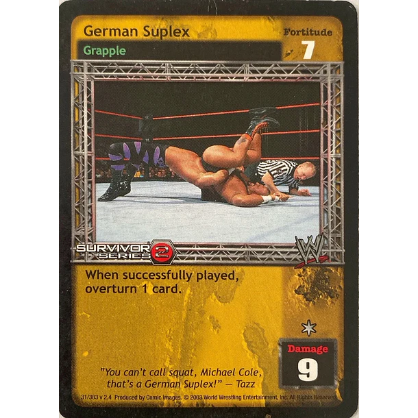 German Suplex - SS2