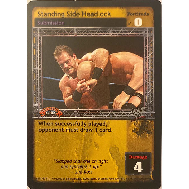 Standing Side Headlock - SS1