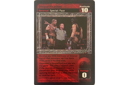 Disqualification! - ERROR