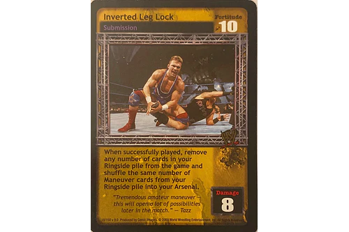 Inverted Leg Lock - Insurrextion