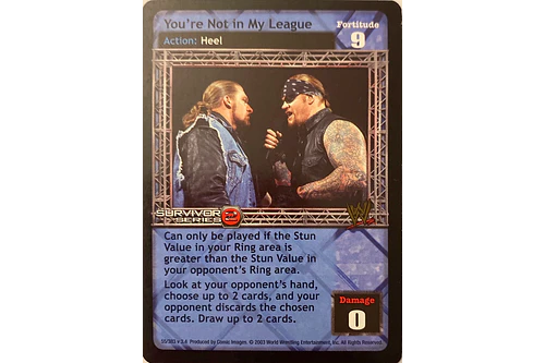 You're Not in My League - SS2