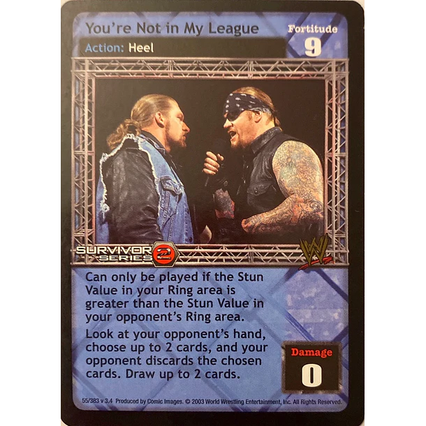 You're Not in My League - SS2