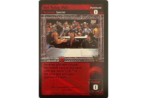 Not Today, Pal! - SS2