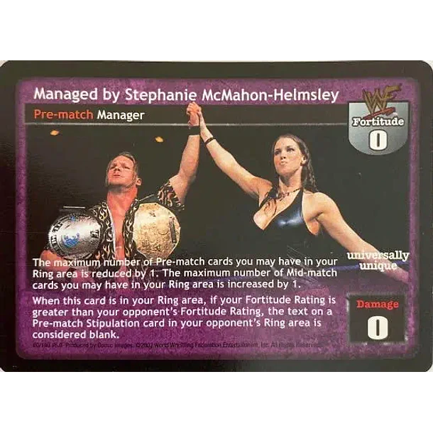 Managed by Stephanie McMahon-Helmsley - SummerSlam