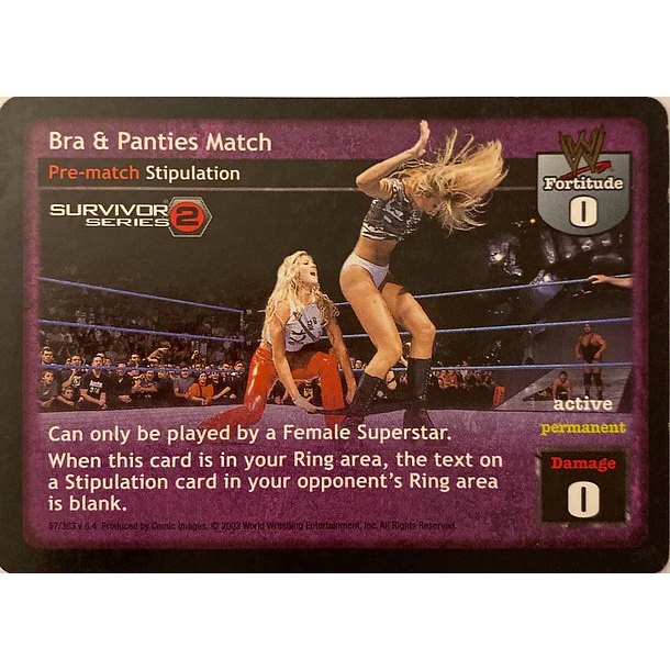 Bra & Panties Match - SS2