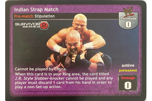 Indian Strap Match - SS2
