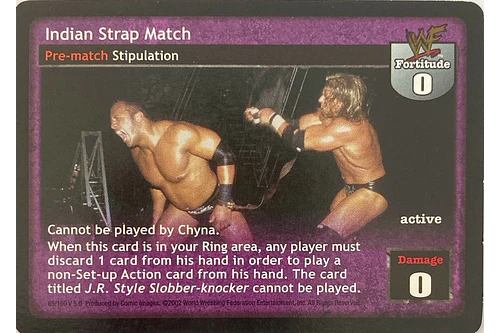 Indian Strap Match - Mania