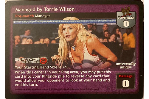 Managed by Torrie Wilson - SS2