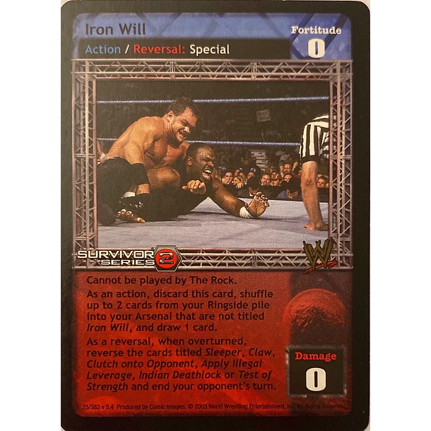 Iron Will - SS2 MP