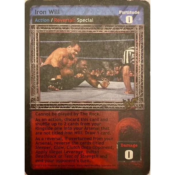 Iron Will - Mania HP