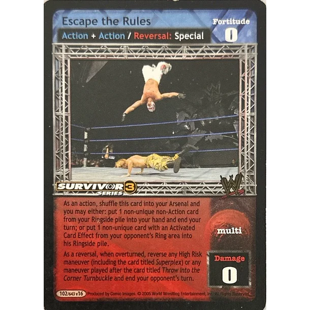 Escape the Rules - SS3