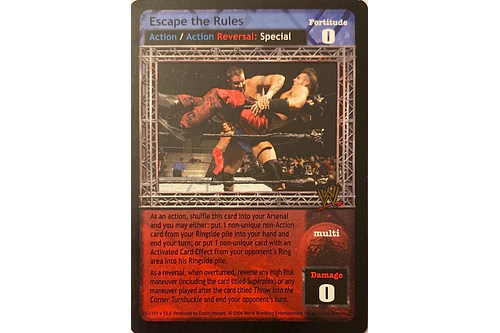 Escape the Rules - Vengeance