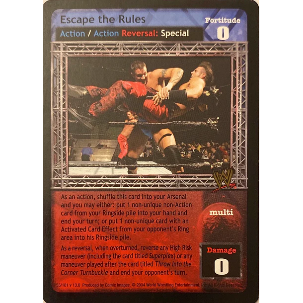 Escape the Rules - Vengeance