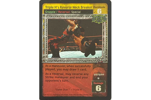 Triple H's Reverse Neck Breaker LP