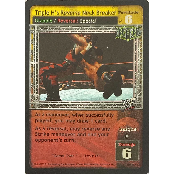 Triple H's Reverse Neck Breaker LP