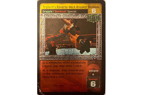 Triple H's Reverse Neck Breaker MP