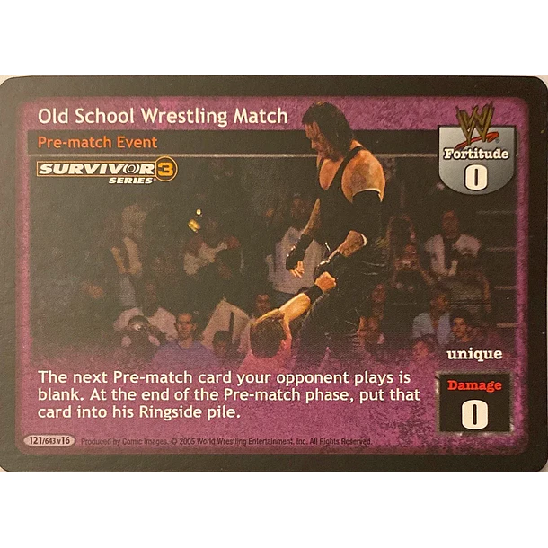 Old School Wrestling Match - SS3 LP